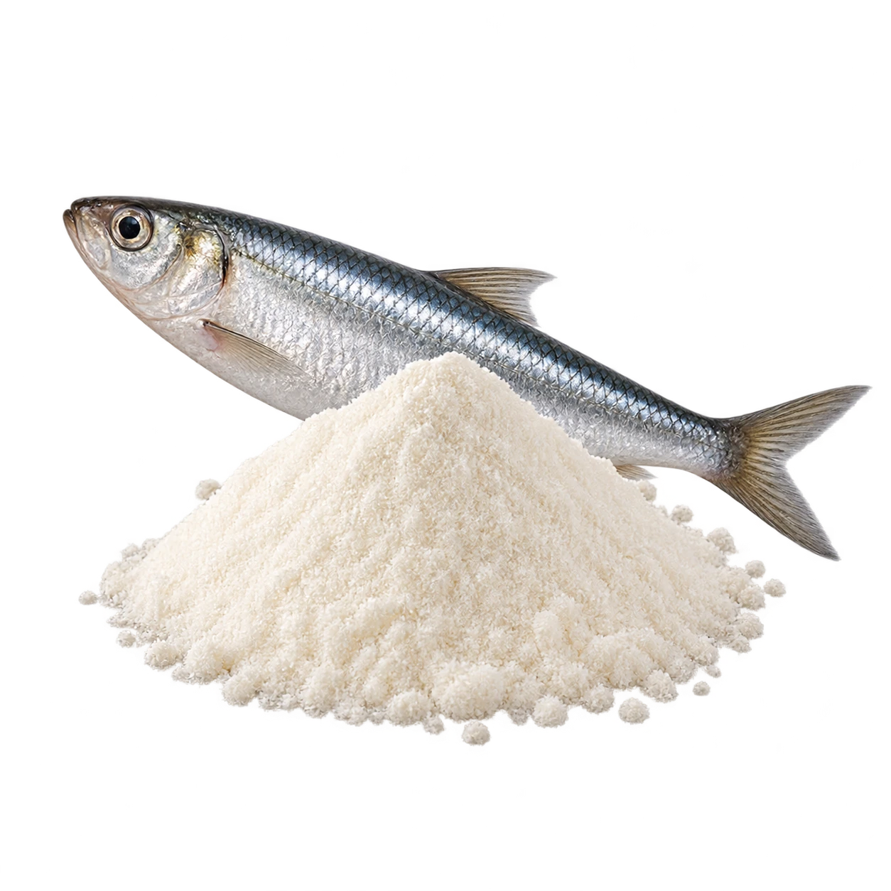 Illustrative ingredient or source material for Fish collagen peptide; not the reference food preparation, a measured portion or extraction yield