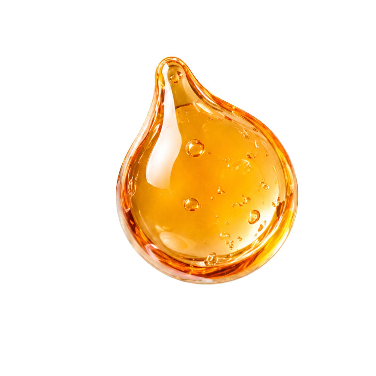 Golden vitamin droplet representing vitamin D